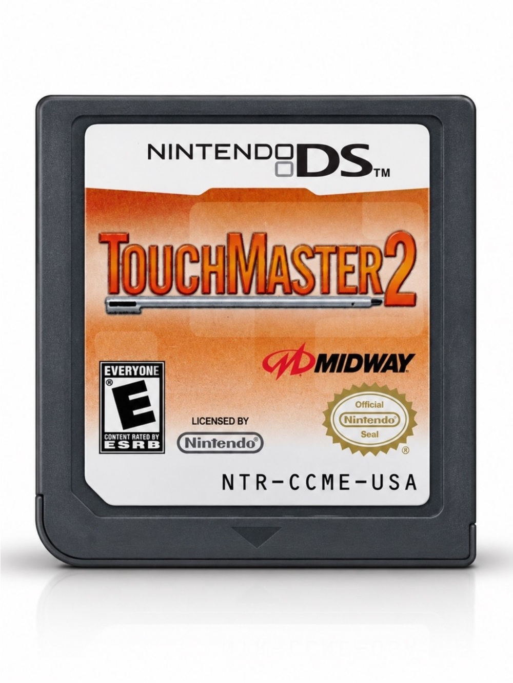 Nintendo DS TouchMaster 2 Cartridge - Orange and Black